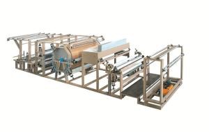 Vliesstoff, kleben, kaschieren, Laminieren Maschine