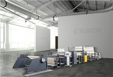 Kohle-Luftfilter-Sprüh- und Streumaschine